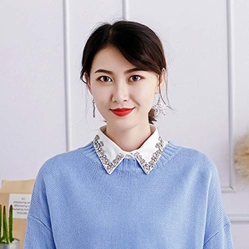 Beautiful Booluee Detachable Rhinestone Collar for Fashion