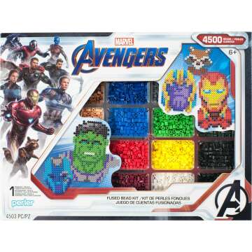 Marvel Avengers Bead Kit - 4503pc Fun Patterns