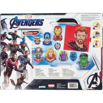 Marvel Avengers Bead Kit - 4503pc Fun Patterns