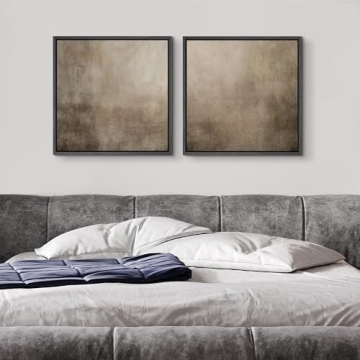 SIGNFORD Framed Canvas Print Set - Minimalist Art for Home Decor