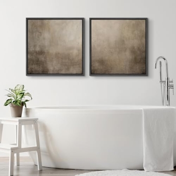 SIGNFORD Framed Canvas Print Set - Minimalist Art for Home Decor