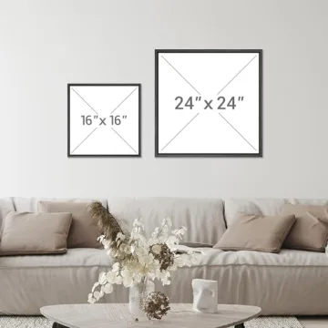 SIGNFORD Framed Canvas Print Set - Minimalist Art for Home Decor