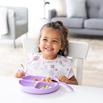 Bumkins Toddler Suction Plate - Safe Feeding for Kids