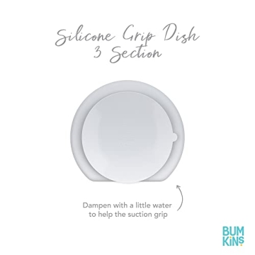 Bumkins Toddler Suction Plate - Safe Feeding for Kids