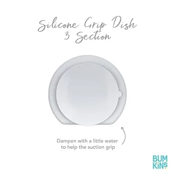 Bumkins Toddler Suction Plate - Safe Feeding for Kids