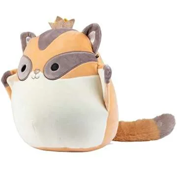 Squishmallows Original 8-Inch Ziv The Sugar Glider - Official Jazwares Plush - Collectible Soft & Squishy Stuffed Animal Toy - Add to Your Squad - Gift for Kids, Girls & Boys
