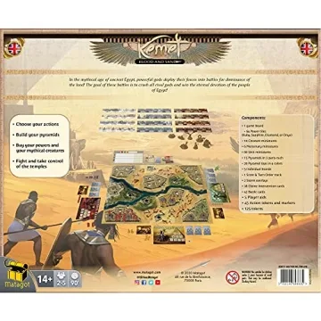 Kemet Blood and Sand Board Game - Strategy for Teens and Adults