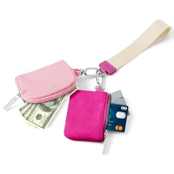 Mum's Memory Stylish Mini Zip Around Wristlet Wallet for Women