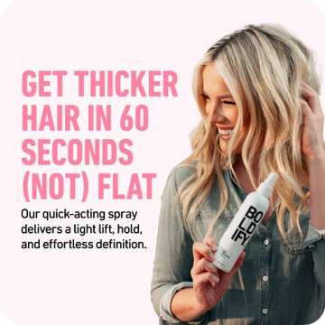 Boldify Hair Thickening Spray - Instant Volume & Texture for Perfect Hair Styles