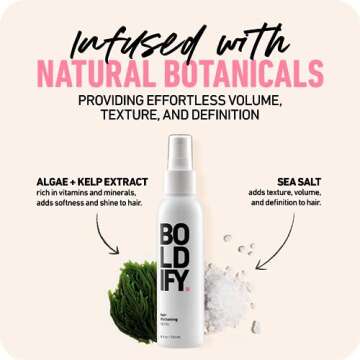 Boldify Hair Thickening Spray for Fuller Hair Volume
