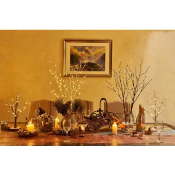 Birchlitland Lighted Birch Branches 32IN 100 LED Timer Battery Operated