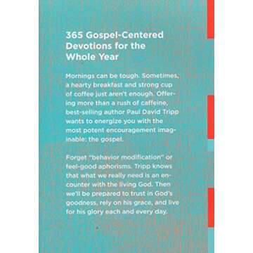 New Morning Mercies: A Daily Gospel Devotional, Hardcover