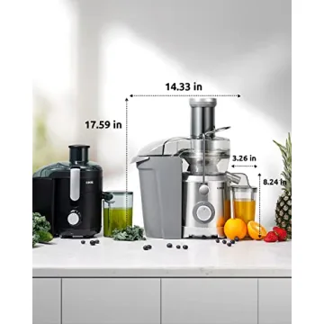 1300W GDOR Juicer for Whole Fruits with Dual Speeds