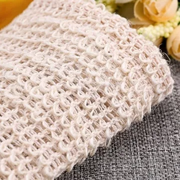 BBTO Eco-Friendly Sisal Soap Bag for Exfoliating