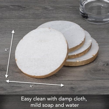 Elegant Thirstystone Marble Coasters for All Occasions
