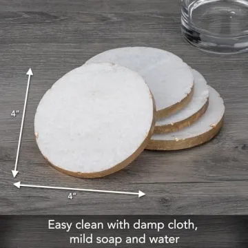 Elegant Thirstystone Marble Coasters for All Occasions