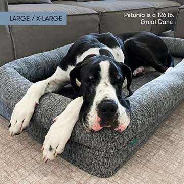 Comfortable Washable Orthopedic Pet Bed for Dogs