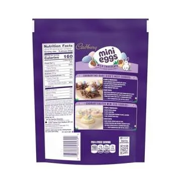 CADBURY MINI EGGS Milk Chocolate, Easter Candy Bag, 28 oz