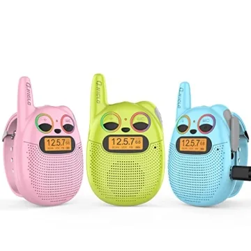 Qniglo Cat Walkie Talkies for Kids 3 Pack - Fun, Functional, and Fabulous!