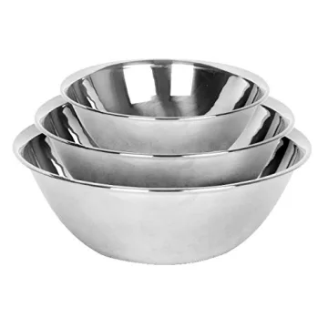 Excellante 30 Quart Stainless Steel Mixing Bowl Design