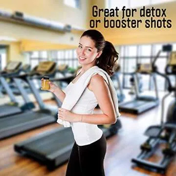 AQSXO 10 Pcs 4 OZ Reusable Plastic Juice Bottles