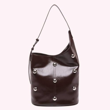 Stylish Lovehomily Rivet Studded Shoulder Bag for Women