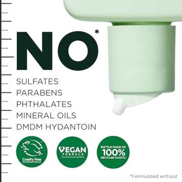 Garnier Fructis Hair Filler Bonding Pre-Shampoo Hair Treatment + Moisture Repair Shampoo, Conditioner and Serum Set with Hyaluronic Acid for Curly, Wavy Hair, 4 Items, 1 Kit