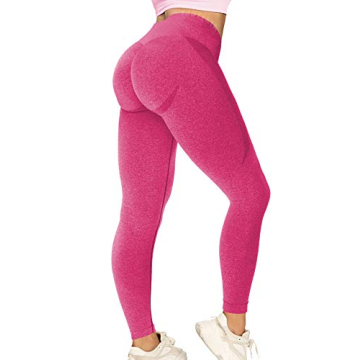 TSUTAYA Seamless Leggings Workout High Waisted Women's Yoga Pants Workout Stretchy Vital Activewear ...