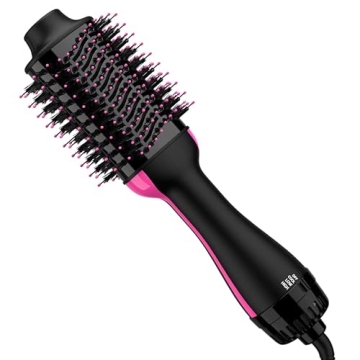 Hair Dryer Brush Blow Dryer Brush in One 4 in 1 Styling Tools with Ceramic Oval Barrel, and Styler V...