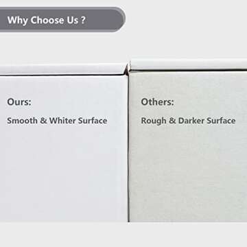 Timirog Shipping Boxes 13x10x3 Inches 20 Pack White Corrugated Cardboard Mailing Box for Small Business, Tab Locking Literature Mailer Packaging Supplies for Packing Book Gifts Craft