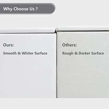 Timirog Shipping Boxes 13x10x3 Inches 20 Pack White Corrugated Cardboard Mailing Box for Small Business, Tab Locking Literature Mailer Packaging Supplies for Packing Book Gifts Craft