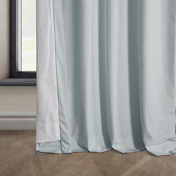 HPD Velvet Room Darkening Curtains 50W x 96L Elegant Design
