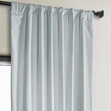 HPD Velvet Room Darkening Curtains 50W x 96L Elegant Design