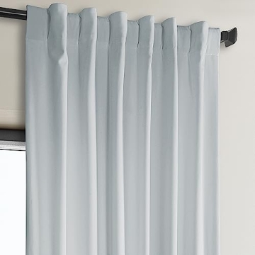 HPD Velvet Room Darkening Curtains 50W x 96L Elegant Design