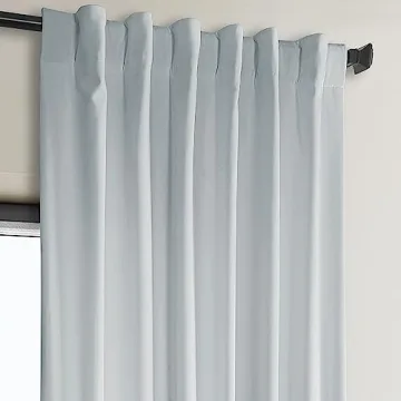 HPD Velvet Room Darkening Curtains 50W x 96L Elegant Design
