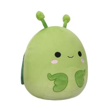Squishmallows Original 12-Inch Trenton Green Praying Mantis with Sparkle Wings - Official Jazwares Plush