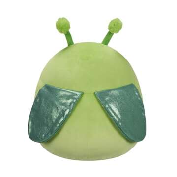 Squishmallows Original 12-Inch Trenton Green Praying Mantis with Sparkle Wings - Official Jazwares Plush