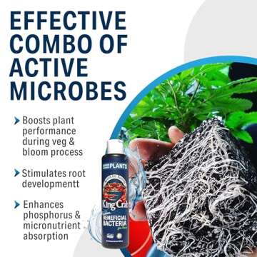 King Crab Instant Compost Tea - Organic Plant Root Stimulator