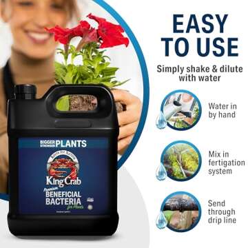 King Crab Instant Compost Tea - Organic Plant Root Stimulator