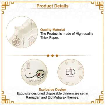 FASUAM Ziyafat Special Edition Dinnerware Set 24 Guests