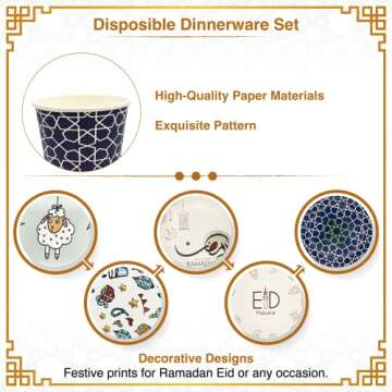 FASUAM Ziyafat Special Edition Dinnerware Set 24 Guests