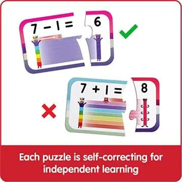 Numberblocks Adding and Subtracting Puzzle Set for Kids