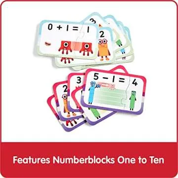 Numberblocks Adding and Subtracting Puzzle Set for Kids