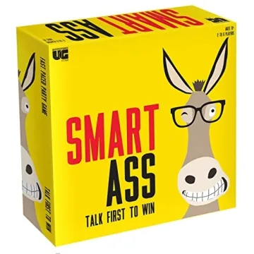University Games Smart Ass Trivia Game - Family Fun for All Ages