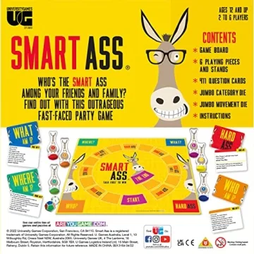 Smart Ass Trivia Game for Family Game Night Fun