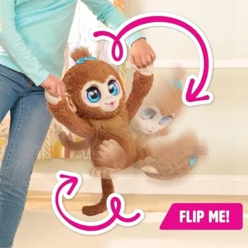 Interactive furReal Peanut Monkey Toy for Kids Ages 4 and Up