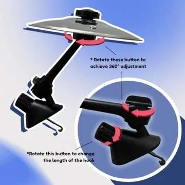 Car Drum Cymbal Air Vent Gadget for Drivers & Drummers