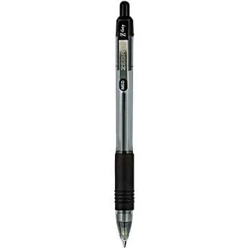 Zebra Pen Ballpoint Bulk Pack of 48 - Z-grip Retractable Pens Combo (24 Black & 24 Blue)