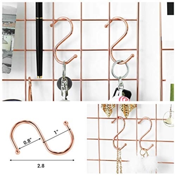 SONGMICS Wall Grid Panel Set for Stylish Organization