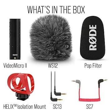 RØDE VideoMicro II Compact On-Camera Shotgun Microphone